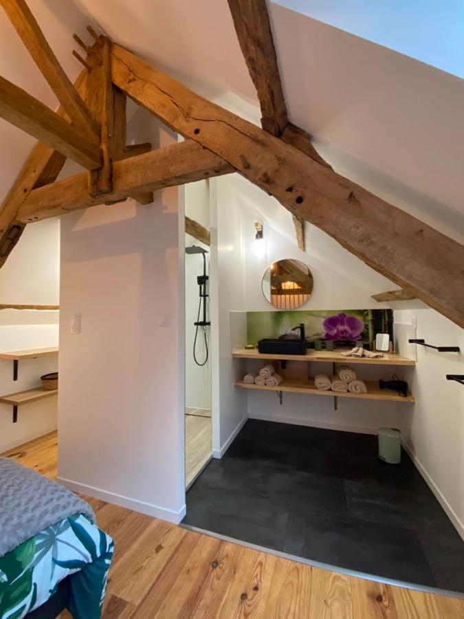 A La Memoire De Merlin & Spa Saint-Malon-sur-Mel Экстерьер фото